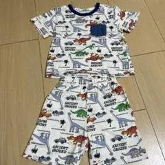恐竜柄ベビーパジャマ　セットアップ
