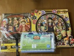 ONE PIECE 壁掛け時計　タオル　ファイル　うちわ　クリップ