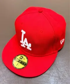 【超希少】 ニューエラ 59FIFTY ドジャース 赤 7 1/2