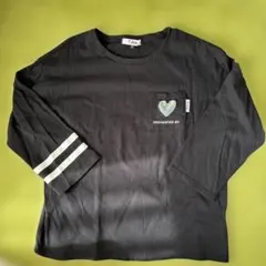 P.latte 七分袖Tシャツ ブラックのサムネイル