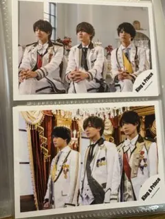 平野紫耀　King & Prince 公式写真　4枚セット