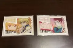 HUNTER×HUNTER アクリルスタンド クラピカ ヒソカ 2種 - メルカリ