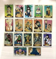 当時品【貴重】ドラゴンボール Z カードダス PPキラ プリズム 17枚セット