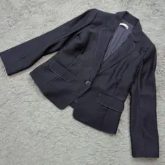 ★b2074 SHOO-LA-RUE【M】ダークネイビー テーラードジャケット