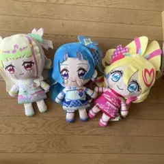 キミとアイドルプリキュア　ぬいぐるみ　3セット