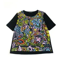 【極美品】ピエールカルダン ボタニカルカラフルカットソー 40のサムネイル
