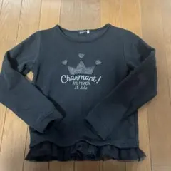 BeBe 黒色 トレーナー 130