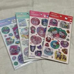 ポップデコパーティー　わたあめカプセルシール　サンリオ　シール　正規品　キティ