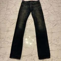 Dior Homme エディ期　ダークブルースキニーデニム　イタリア製 DIOR HOMME - ねこ様専用 DIOR HOMME エディ期 スキニーデニム 黒の