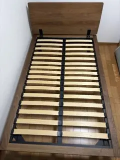 【無印良品】木製ベッドフレーム／セミダブル