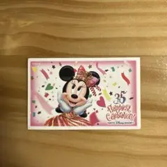 【限定品】東京ディズニーランド　35周年記念デザインパスポート