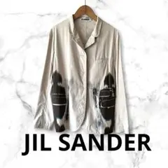 JIL SANDER /アブストラクト-プリント コットンブレザー/サイズ40のサムネイル