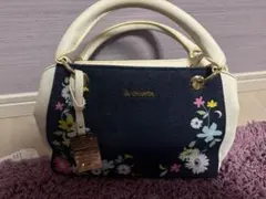 &chouette 白 デニム バッグ バッグ