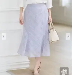Honeys シアーチェックスカート