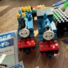 ダイヤブロック　Thomasや新幹線ミックスセット
