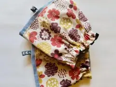 花柄アームカバー　ショート丈