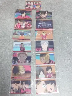 ハイキュー　ウエハース６　音駒高校　１５枚