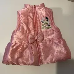 ベビー　ベビー服　ベスト　ミニーちゃん