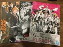 BLEACH 一番くじ　クリアポスター　三種セット