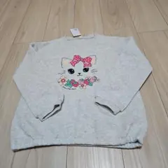 猫イラスト トレーナー 130サイズ