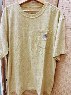 Carhartt カーハート ポケットTシャツ イエロー Lのサムネイル