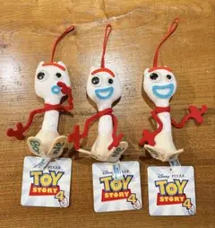 トイ・ストーリー4 フォーキー/ぬいぐるみマスコット 3体セット