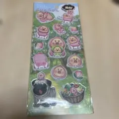 シール こびとづかん・スペシャルもっちもちシール カクレモモジリ