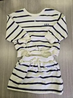 GAP ストライプ 長袖セットアップ