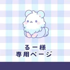 るー様専用⭐︎