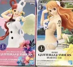2個♪ グリッター＆グラマラス フィギュア　ワンピース ナミ ウタ