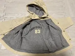 ⭐️フード付きベージュジャケット 83プリント⭐️