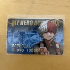 【新品】 ヒロアカ　 2026 バースデイコレクションカード　 轟焦凍