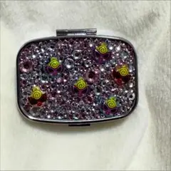 ヒスミニ 小物ケース ミラー付き アクセサリーケース