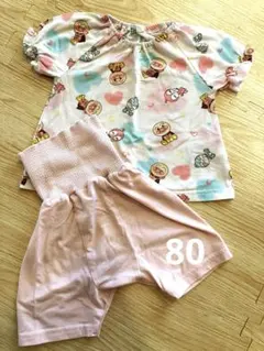 アンパンマン　ドキンちゃん　コキンちゃん　女の子　パジャマ　腹巻き
