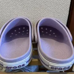 crocs ラベンダー サンダル
