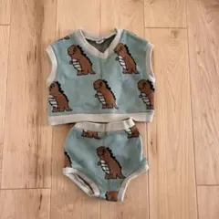 BEBE HOLIC 恐竜　セットアップ