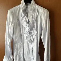 Maker's Shirt 鎌倉のフリル付き長袖シャツ サイズ9のサムネイル