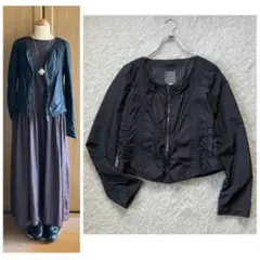 DIESEL ディーゼル ナイロンジャケット XS (Ｓ〜M) 黒 ブラック