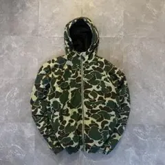 【超希少❗️】columbia ダウン　迷彩柄　グリーン　L 極美品❗️