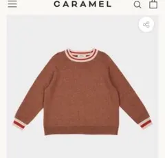 caramel ニット