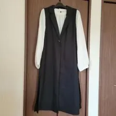 ◎ブラウス　ロングジレ　セット