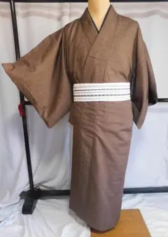 2621　紳士用　紬の着物