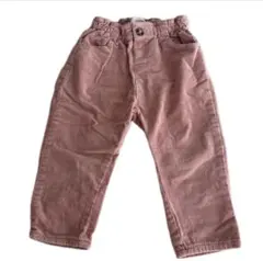 ZARA コーデュロイ　ピンク　ボタン　パンツ　ズボン　12-18M 86cm