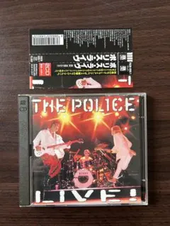 THE POLICE LIVE! CD ポリス・ライヴ 2枚組