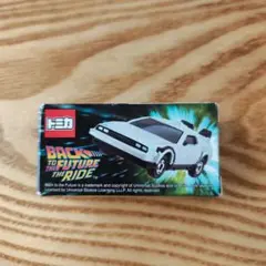 未使用★トミカ バック・トゥ・ザ・フューチャー ザ ライド デロリアン USJのサムネイル