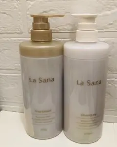 ラサーナ プレミオール シャンプー&トリートメント 詰替用 専用ボトル付き