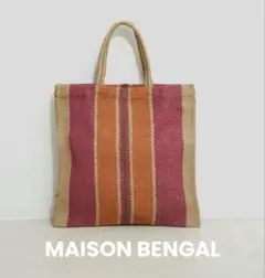 MAISON BENGAL マイソンベンガル ジュートバッグ トートバッグKBFのサムネイル