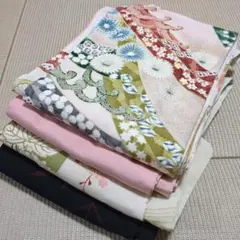 5853 訪問着・付下げ着物まとめ売り4着！リメイク•お稽古用など☆のサムネイル