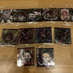 鬼滅の刃ウエハースシール　鬼滅の刃 鬼 　半天狗　４枚　鬼滅の刃シール　他7種