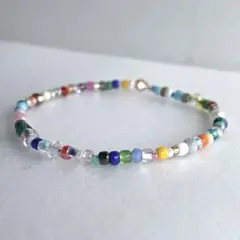 ビーズブレスレット　ミックス